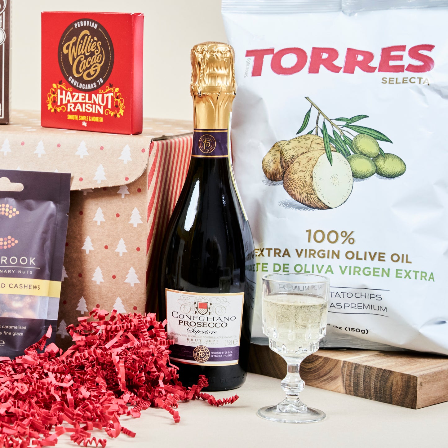 Luxury British Hamper with Prosecco