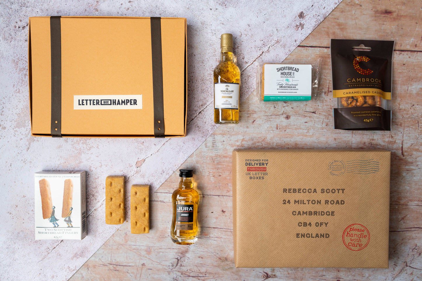 Whisky Lovers Letter Box Hamper