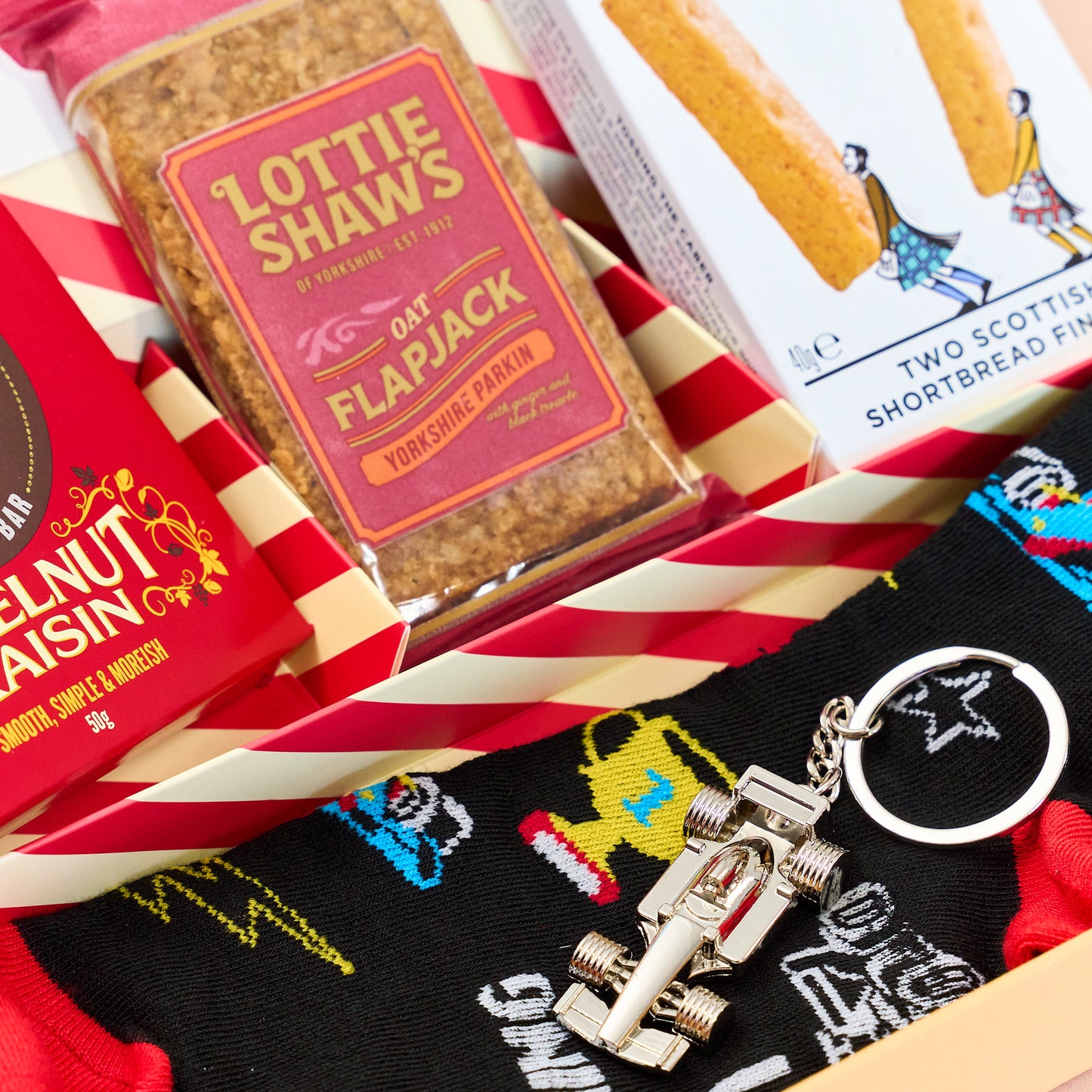 F1 Lovers gifts and treats Letter Box Hamper