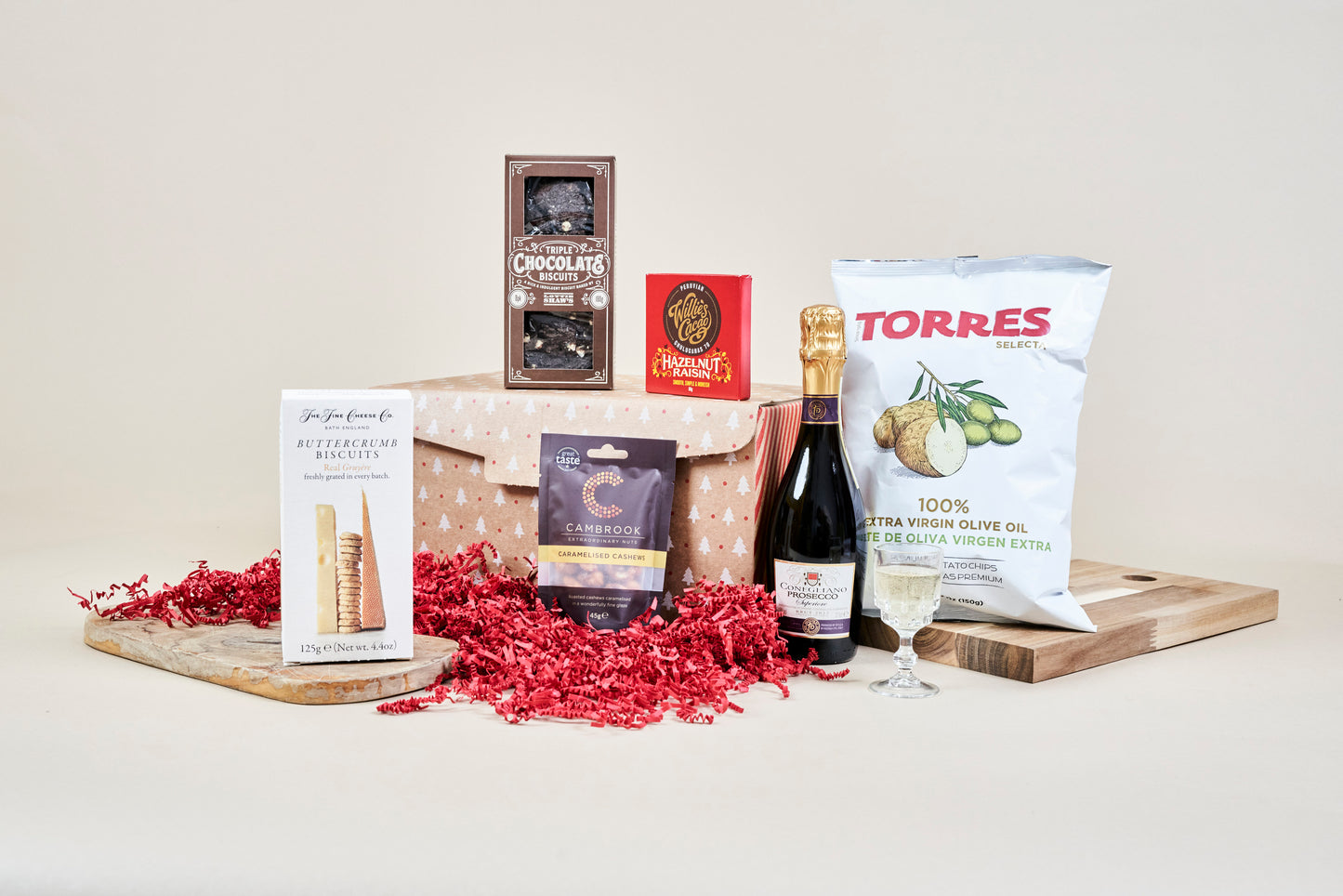 Luxury British Hamper with Prosecco