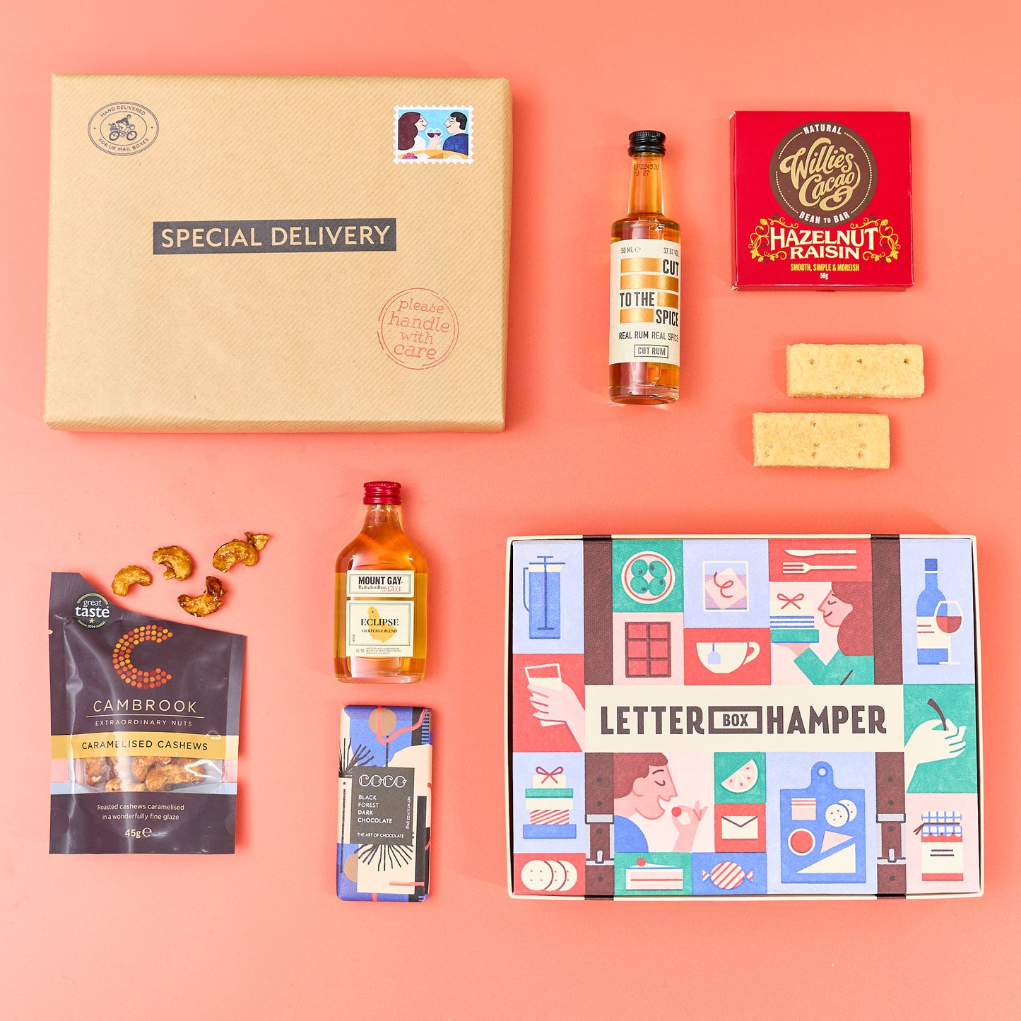 Rum Lovers Letter Box Hamper
