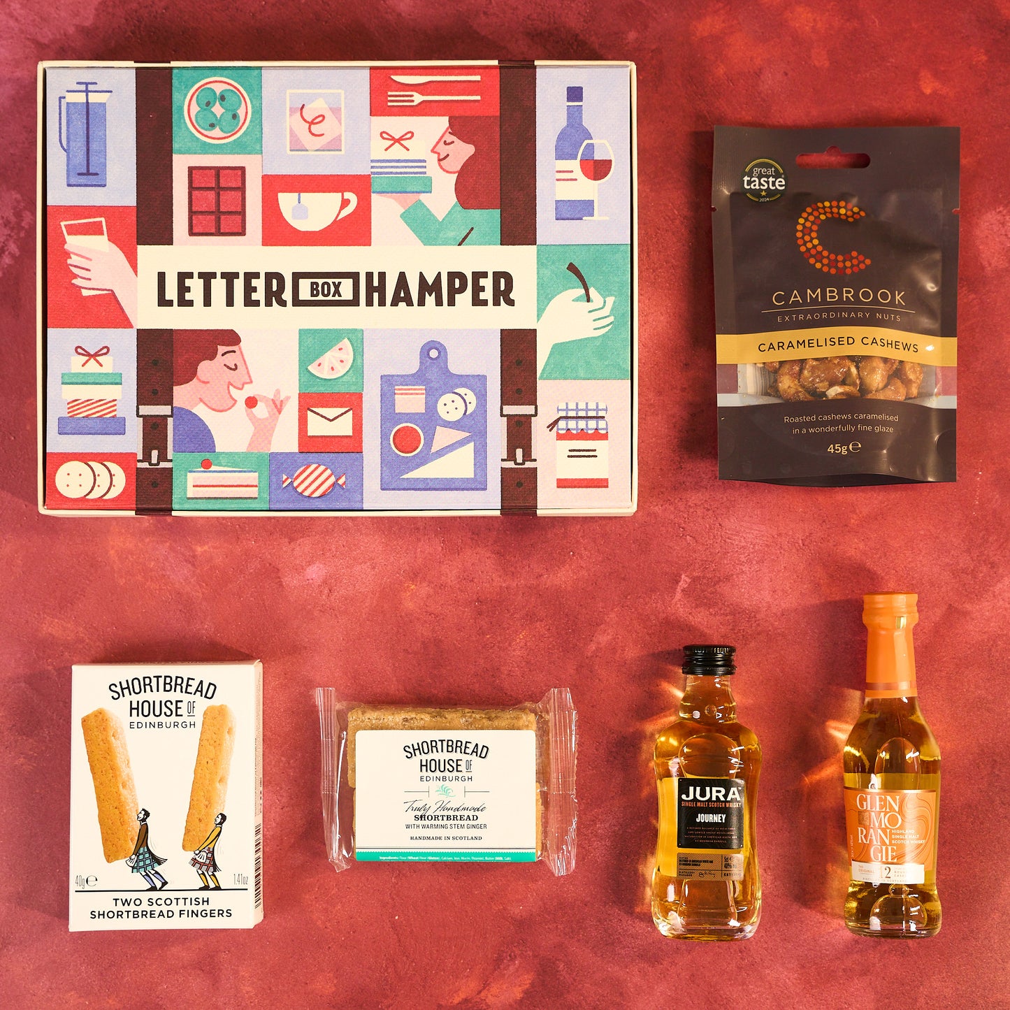 Whisky Lovers Letter Box Hamper