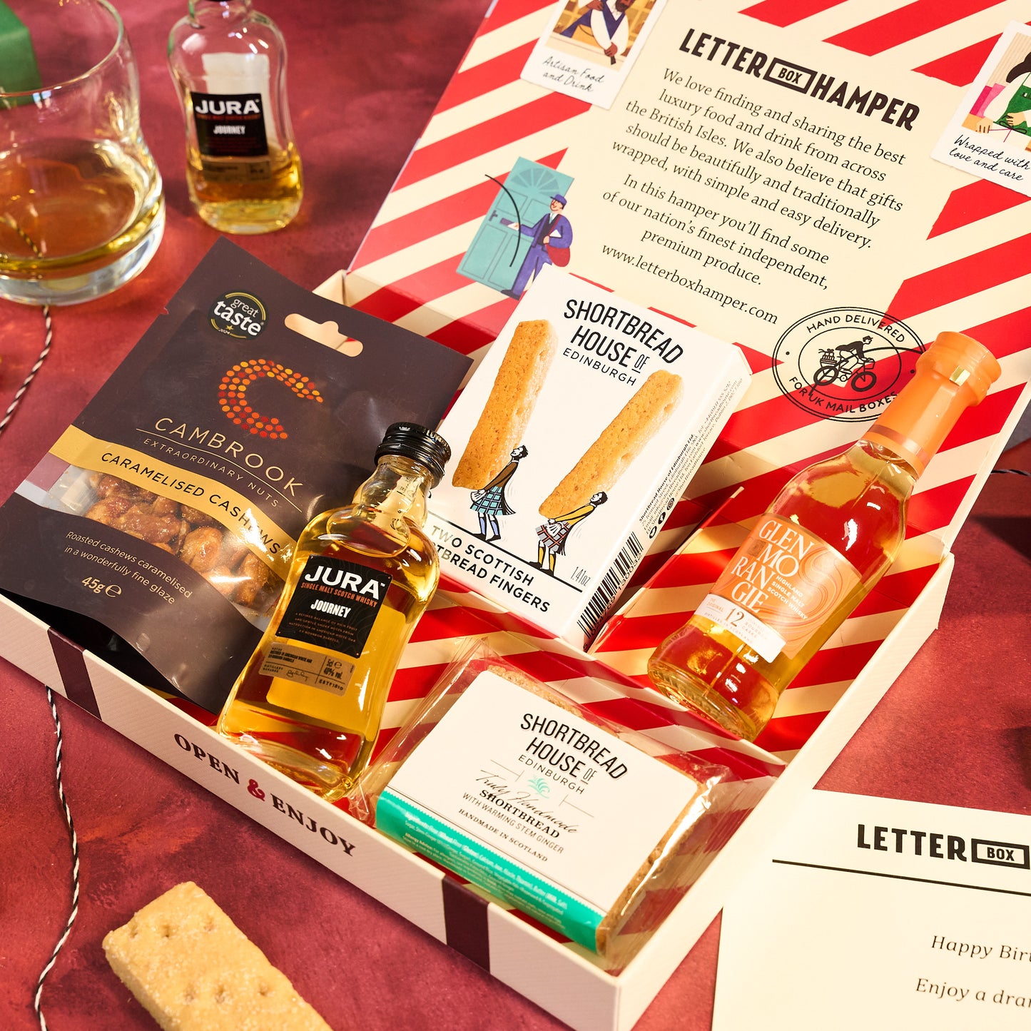 Whisky Lovers Letter Box Hamper