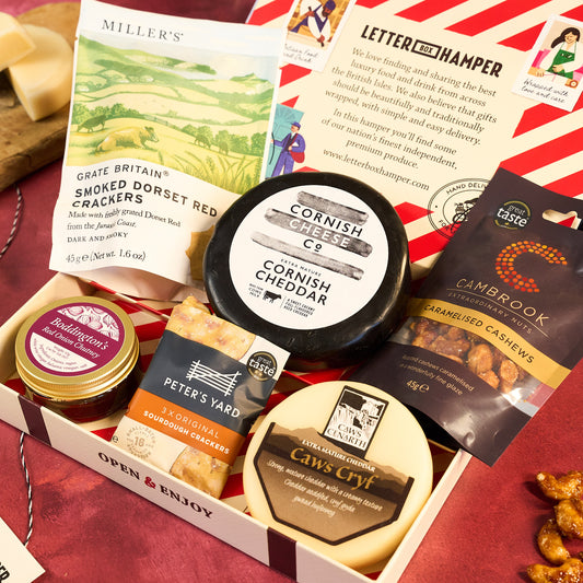 Cheese Lovers Letter Box Hamper