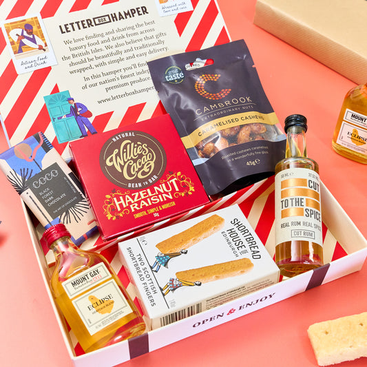 Rum Lovers Letter Box Hamper