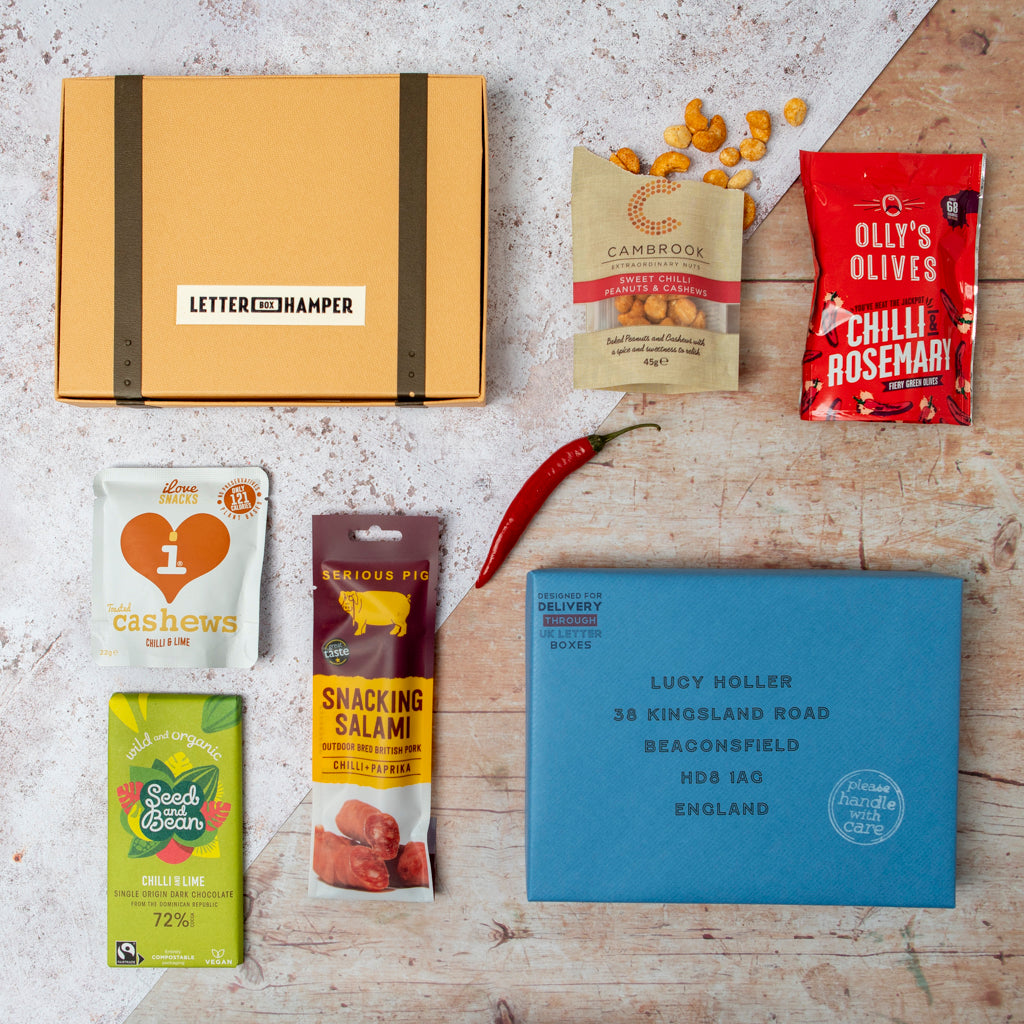 Chilli Lovers Letter Box Hamper