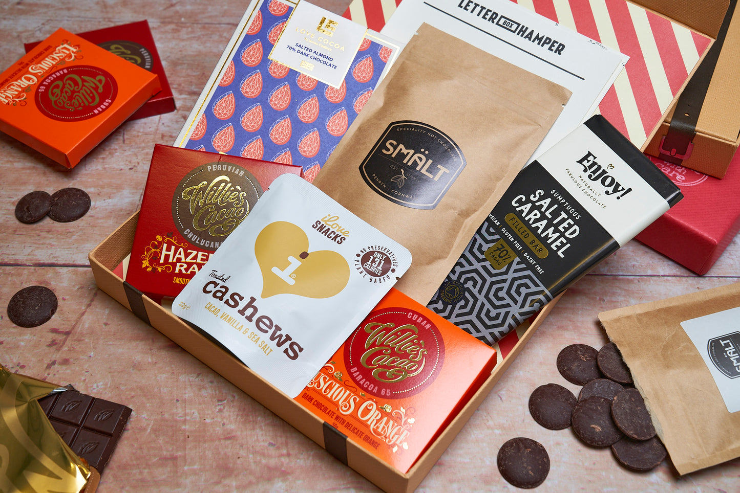 Dark Chocolate Lovers Letter Box Hamper