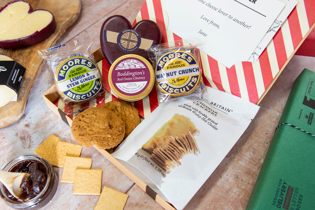 Cheese & Biscuits Letter Box Hamper