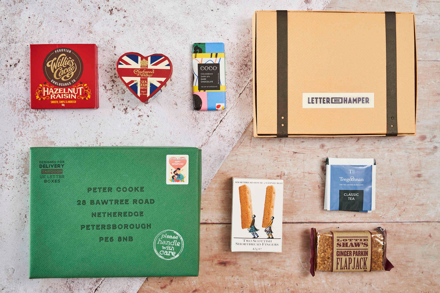 Father's Day Letter Box Gift Hamper