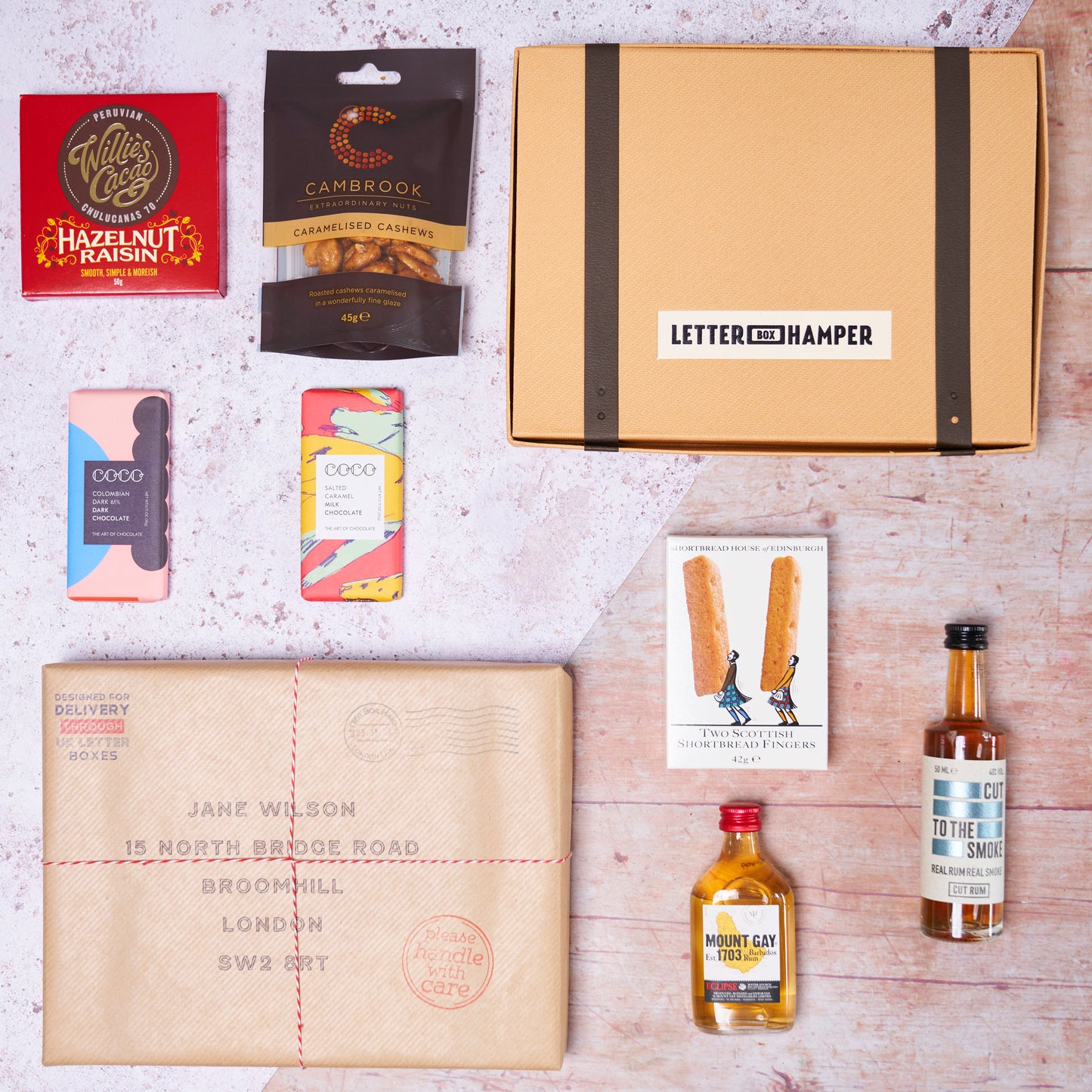 Rum Lovers Letter Box Hamper